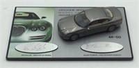 2002 Jaguar R-Coupe Model Club Collectible Plaque