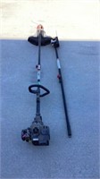 Murray Gas Weed Eater With Pole Saw Extension