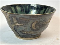 Pottery Bowl Signed