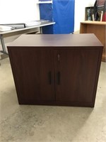 Melamine Storage Cabinet with 1 Adjustable Shelf