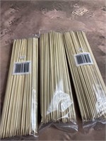 10" Bamboo Skewers 3 x 100 pc