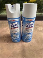 Lysol Disinfectant spray x 2 past exp