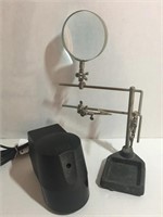 Magnifying Glass Workstation & Pencil Sharpener