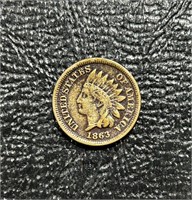 1863 US Indian Cent