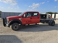 *2017 Ford F550SD 6.7L Diesel Crew Cab Chassis