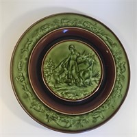FRENCH MAJOLICA PLATE