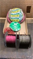 New 50’ roll 12/2  wire, vinyl coated wire, 14 g