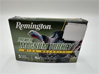 Remington 12 ga Shotgun Shells Turkey Loads 5rds
