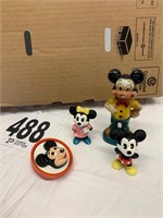 vintage disney micky-minnie mouse collectibles