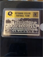 1964 Philadelphia Pittsburburg Steelers Team Card