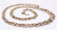 10K Y Gold Necklace, Decent Condition 19" 14g