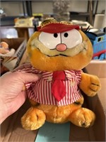 Vintage Garfield Plush Doll McDonald’s Worker