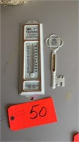 STAUNTON IL ADVERTISEMENT ITEMS-THERMOMETERS