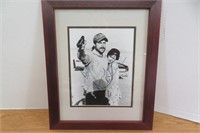 Autograph  Brad Pitt & Juliette Lewis 14x17"