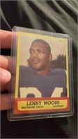 1963 Topps Lenny Moore Baltimore Colts