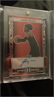 2024 Leaf Sports heroes Jalen Green Auto Red /25
