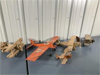 Wooden Airplanes, Metal Airplane