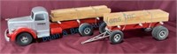 Smith Miller L Mack lumber truck and trailer