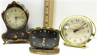 Vintage Clocks Baby Ben, Linden, Bradley