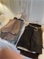 6 Pair Of Men's Dress Pants. Dry Cleaned In 2002.