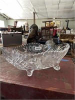 Cut glass bowl