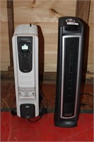 Kenwood radiator heater & Lesko space cool/heat