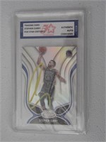 STEPHEN CURRY AUTHENTIC AUTO SPORTS CARD