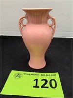 Abingdon Pottery Pink Double Handle Vase 516