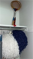 BADMITTEN RACKS & POM POMS