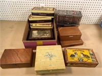 vintage tins & cigar boxes