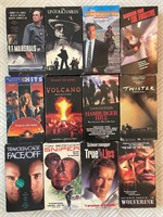 Action Adventure VHS Movie Lot of 12