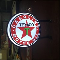 Texaco Light Up Sign