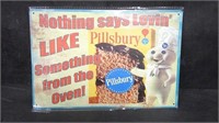 PILSBURY, NOTHING SAYS LOVIN... 8" x 12" TIN SIGN