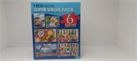 SUPER VALUE PACK 6 PUZZLES 1800 PCS TOTAL