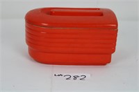 Westing house exclusive orange ceramic dish