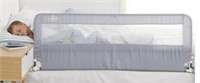 Regalo Extra Long Hideaway Bedrail, Gray Baby