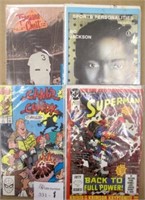 4 Mixed Comic Books