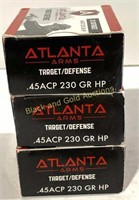 .45 ACP 230 Gr Atlanta 60 Rounds