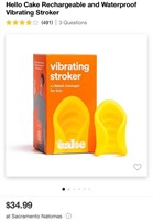 Vibrating Stroker (New)