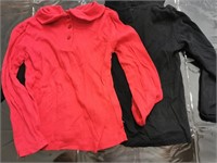 Used (Size 5) long sleeve polo girls shirt