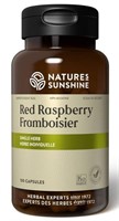 Nature's Sunshine Red Raspberry, 100 capsules