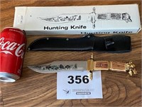 HUNTING KNIFE & SHEATH