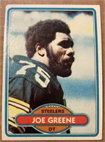 1980 Topps Hall of Famer Joe Greene - Steelers