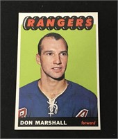 1965-66 Topps Hockey Card Don Marshall