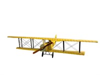 A Curtiss Jenny US Army Model Biplane