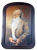 A Miguel Z Portrait By Bob Stuth Wade Painting On