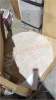 3-Ft round marble table top