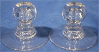 Pair Duncan & Miller Terrace 3.75" Candlesticks