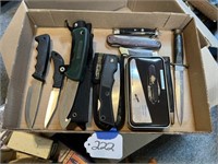 Flat of Assorted Knives