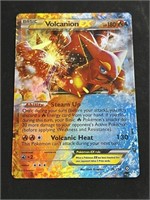 Volcanion EX Hologram Pokémon Card